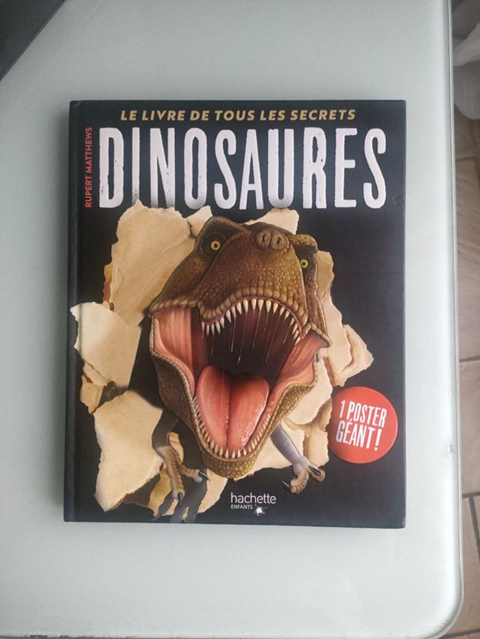 Le livre de tout les secrets dinosaures