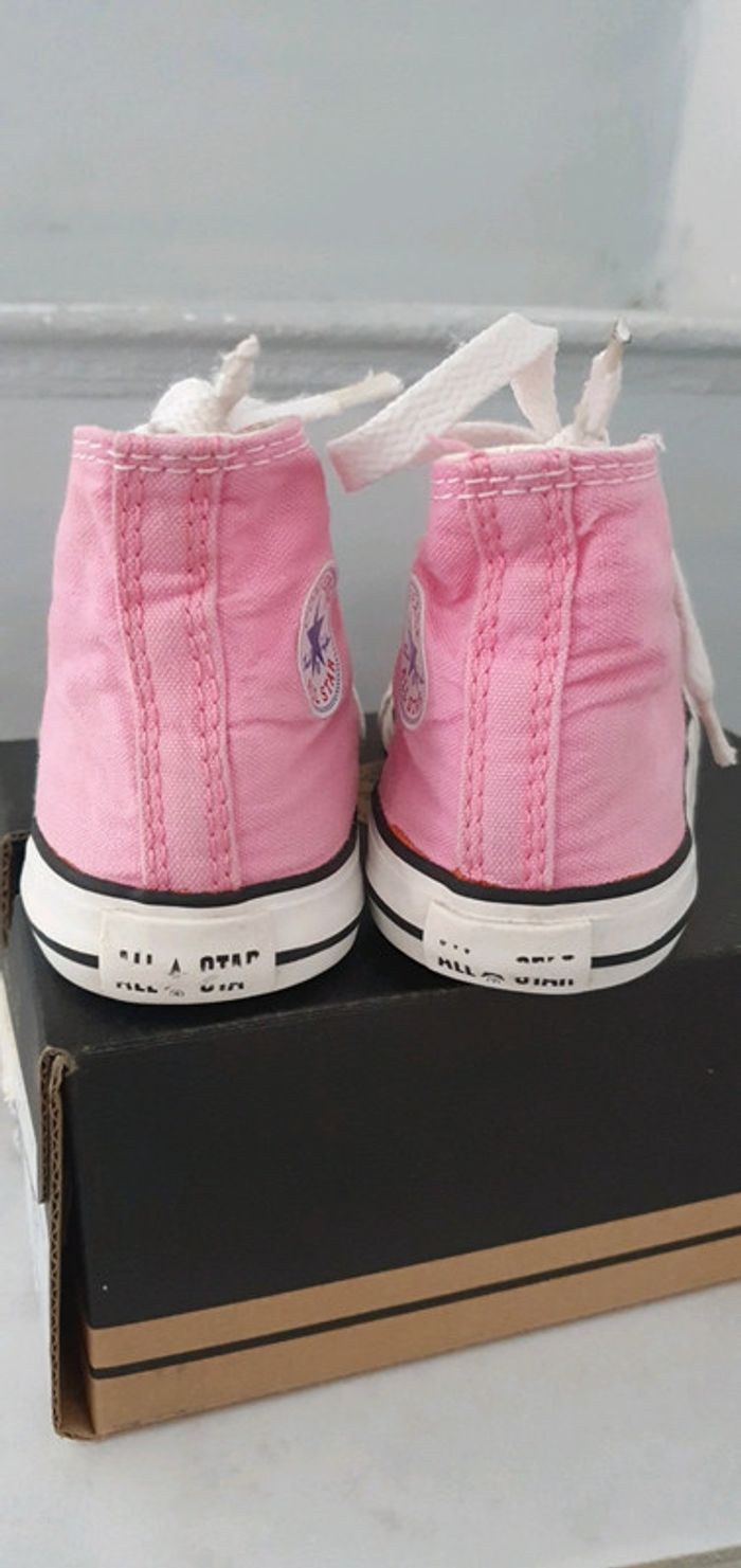 Chaussures converse bébé fille Pointure 21 VIN - photo numéro 7