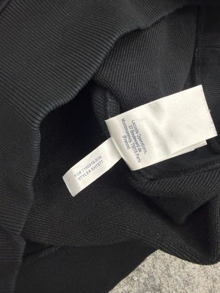 Sweat-Shirt Noir Lacoste Streetwear M - photo numéro 6