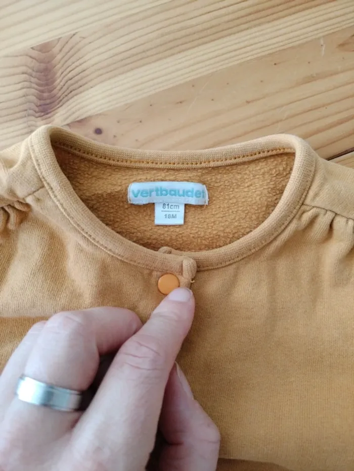 Gilet moutarde - photo numéro 2