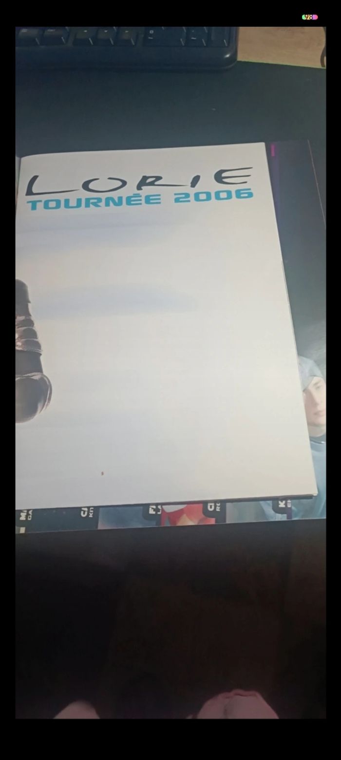 Livre lorie tournée 2006 - photo numéro 6