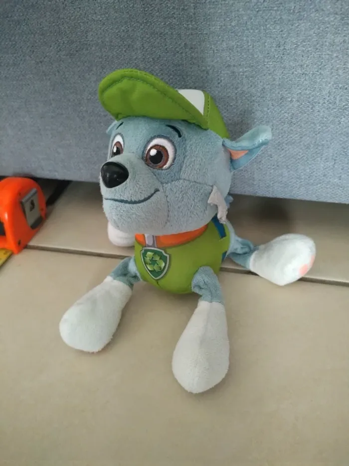 Petite peluche Pat patrouille Rocky