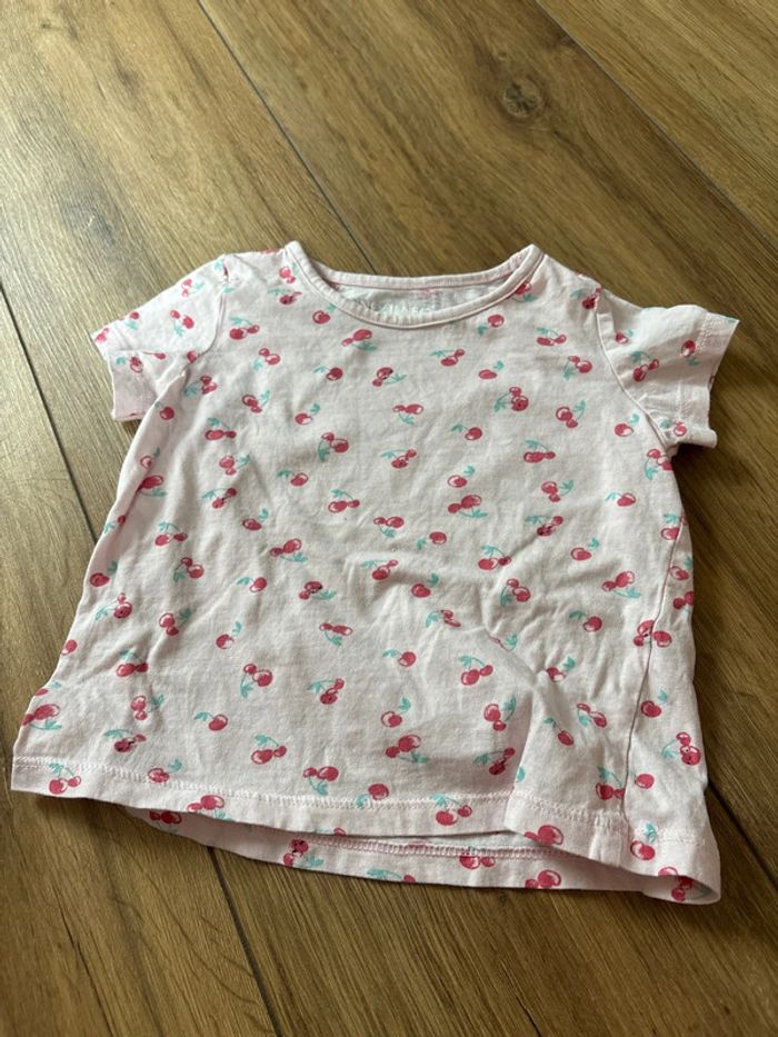 Lot 5 t-shirt manches courtes fille, 2 ans - photo numéro 14