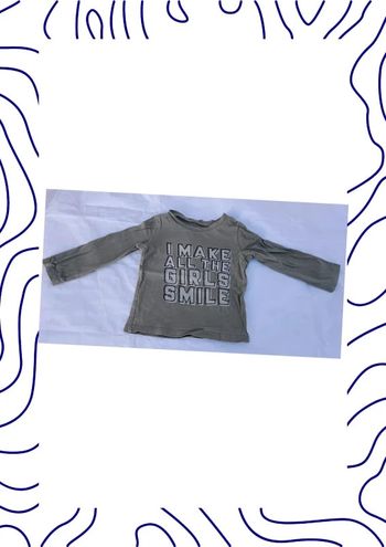 Tee shirt manches longues 24 mois Baby club