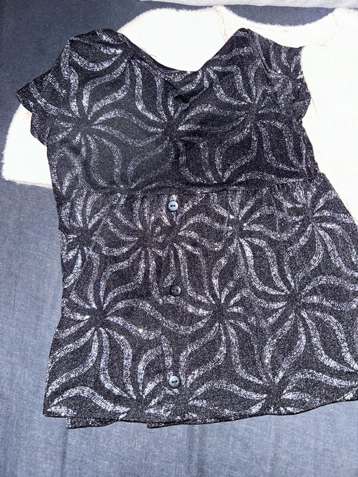 Ensemble rose paillette + veste - photo numéro 2