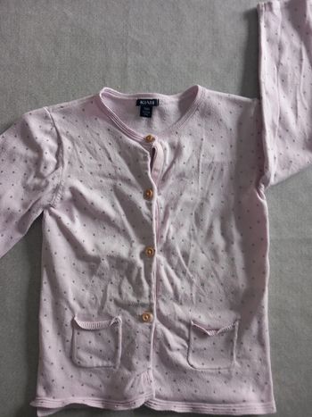 Gilet rose à pois pailletés 3 ans kiabi 3 ans