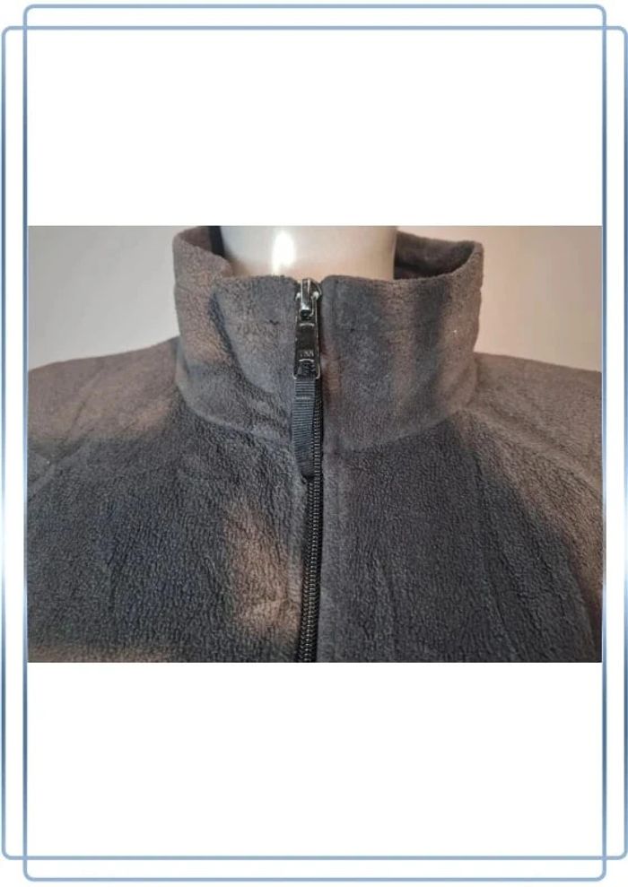 Polaire full zip columbia femme noir - taille M / brodé (270) - photo numéro 4
