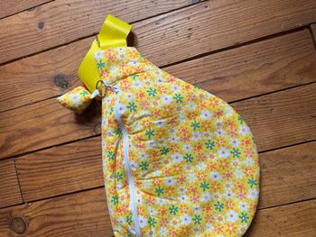 Sac banane upcyclée vintage #SEV37