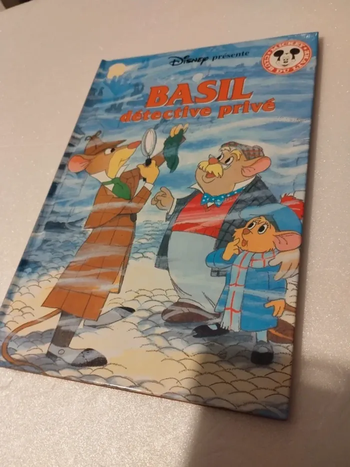 Livre Disney : Basil détective privé