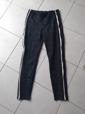 Pantalon à carreaux L
