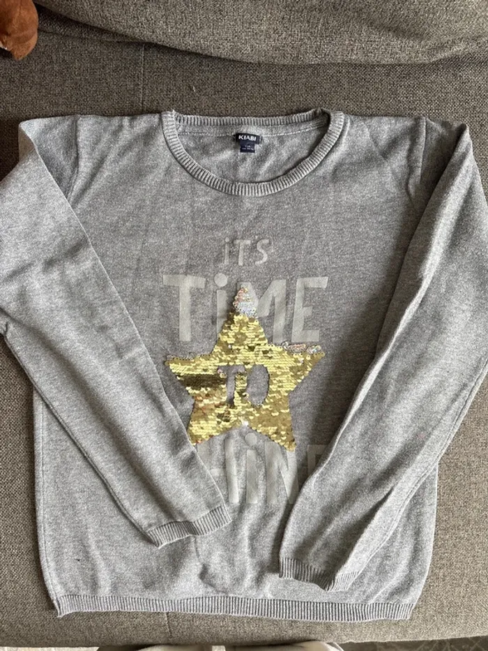 Teeshirt a sequin enfant 12 ans