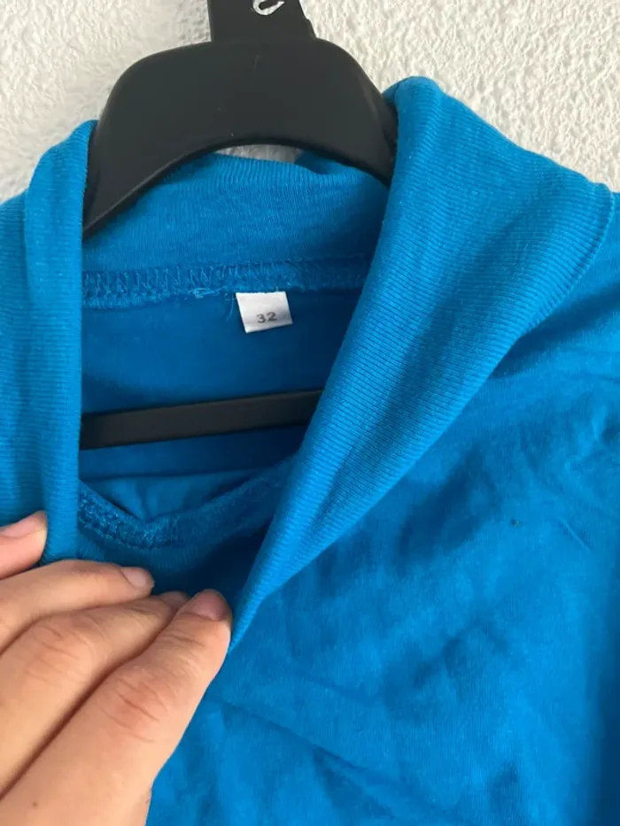 Pull col roulé en coton T.12 ans 💫 - photo numéro 3