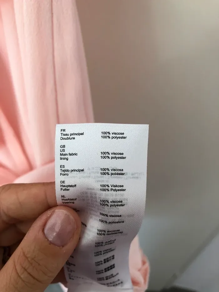 Robe rose poudrée à perles Claudie Pierlot taille 38 - photo numéro 9