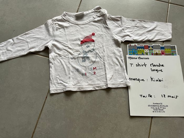 T shirt garçon 12 mois