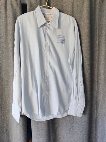 Chemise bleu