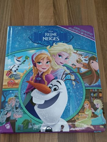 Livre Cherche et Trouve pour les petits Reine des Neiges 