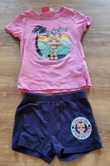 Pyjama short poupée LOL