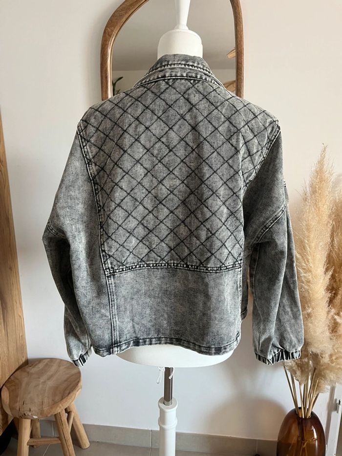 Veste en jean grise Ciminy - photo numéro 6