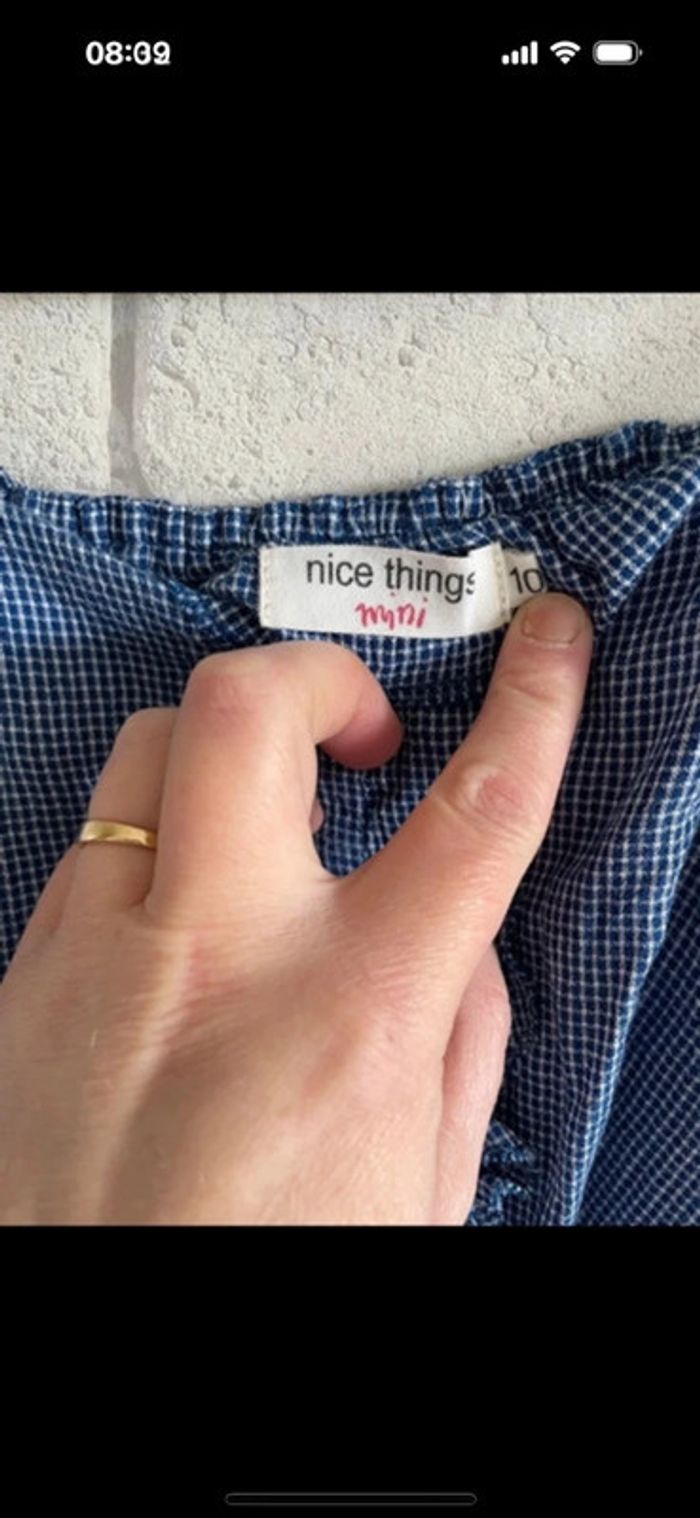 Combishort Nice things taille 10 ans - photo numéro 4