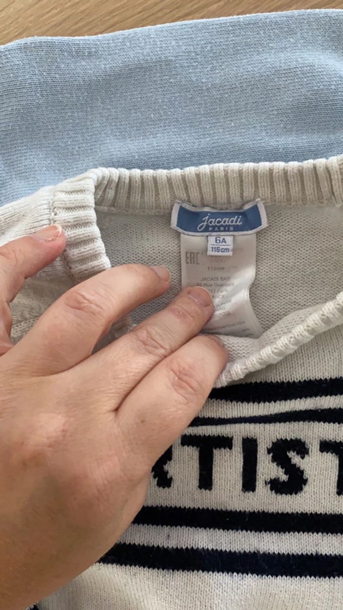 Lot de deux pulls jacadi - photo numéro 3