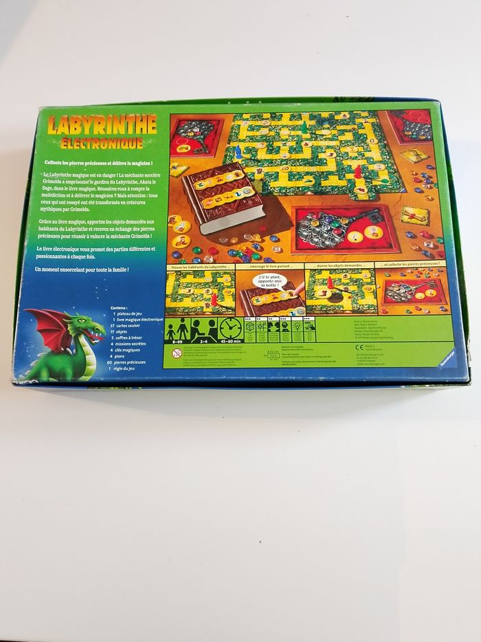 Labyrinthe électronique ravensburger complet et fonctionne - photo numéro 2