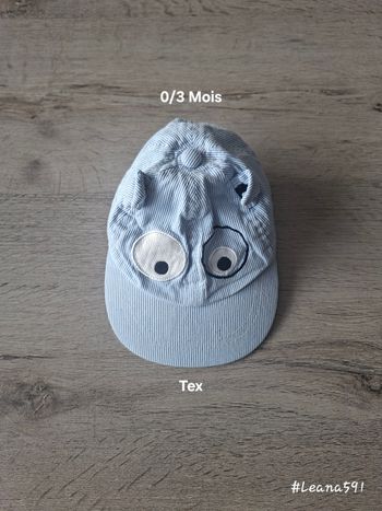 🌷Casquette - Tex - 0/3 Mois🌷