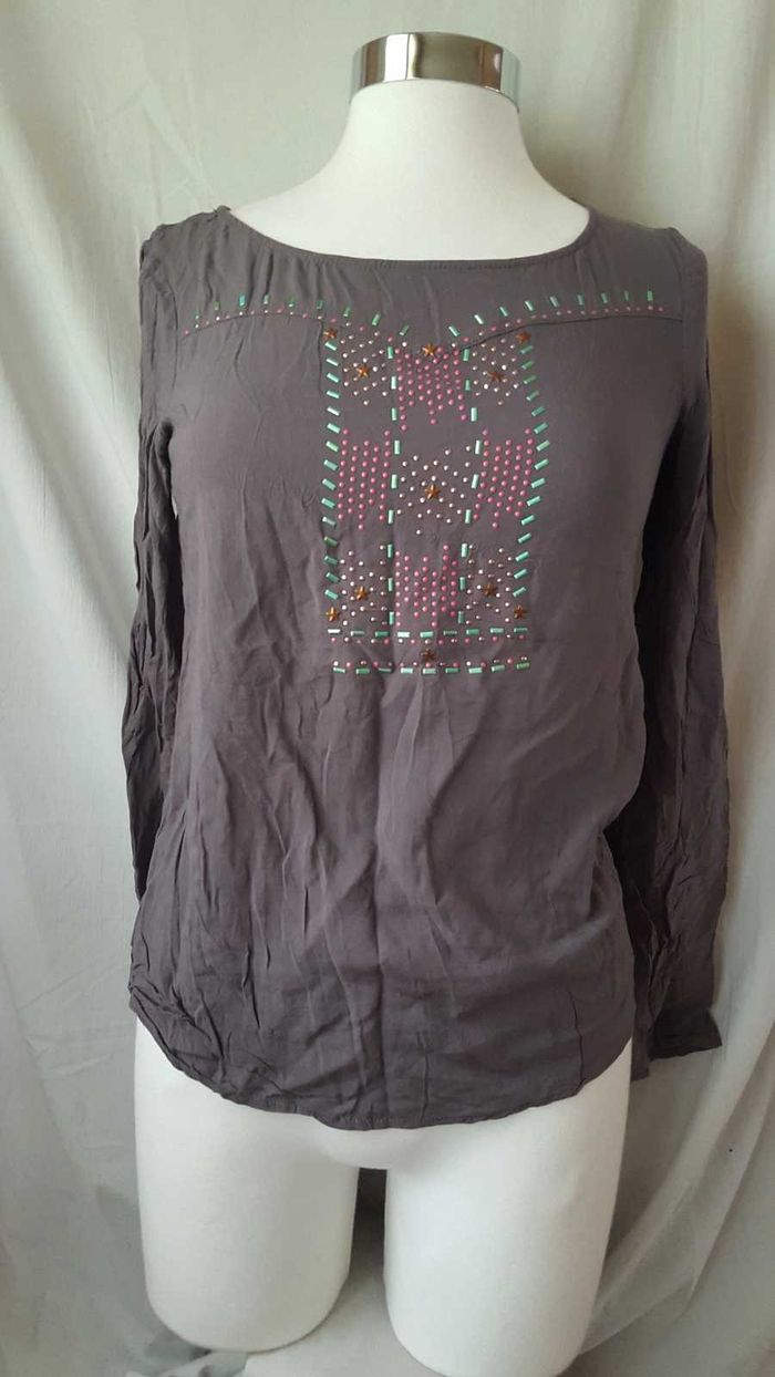 Blouse légère manches longues