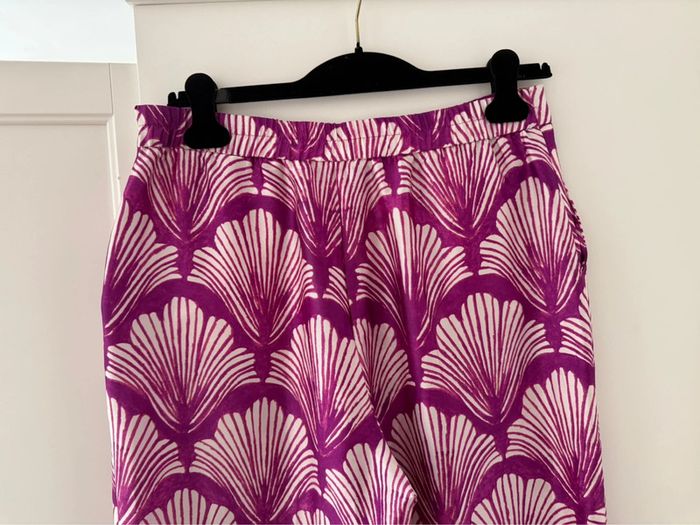 Superbe pantalon fluide jambes larges Zara 🌸 L 40 42 - photo numéro 7