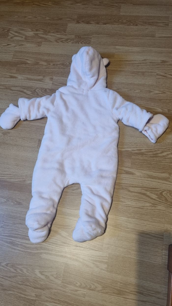 Vêtements bébé fille combipilote grenouillère - photo numéro 5