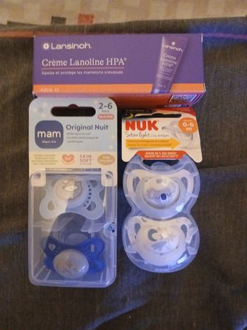 Lots bébé maman et nuk