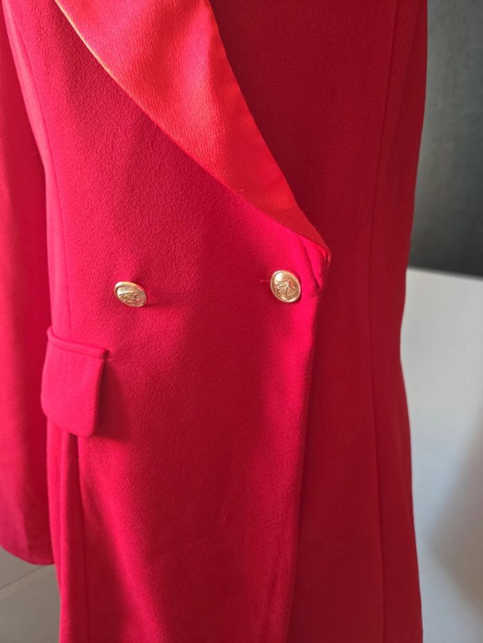 Blazer Rouge Original  de chez Shein en taille L - photo numéro 2