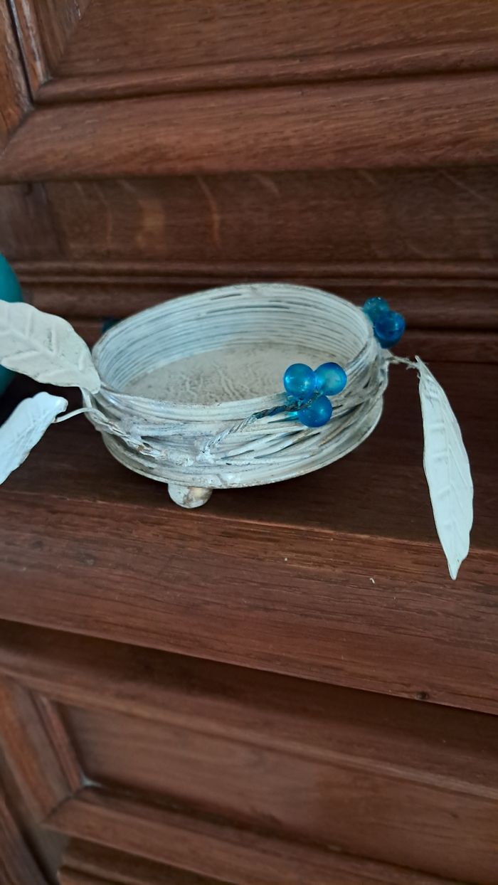 Lot de 2 bougies et porte bougies - photo numéro 5