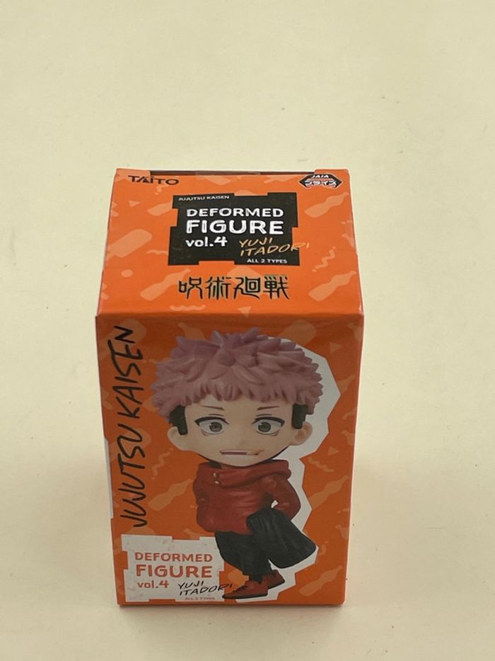 Figurine Jujutsu Kaisen Deformed Figure vol.4 Yuji Itadori neuf - photo numéro 5