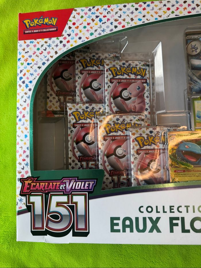 Coffret 151 Eaux Florissantes EV3.5 Pokémon Neuf et scellé - photo numéro 3