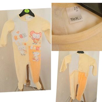Pyjama velours 24 mois