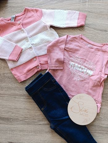 Ensemble complet 6 mois fille