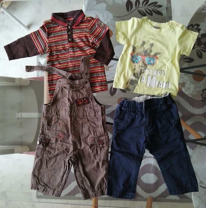 2 ensembles garçon 9 mois