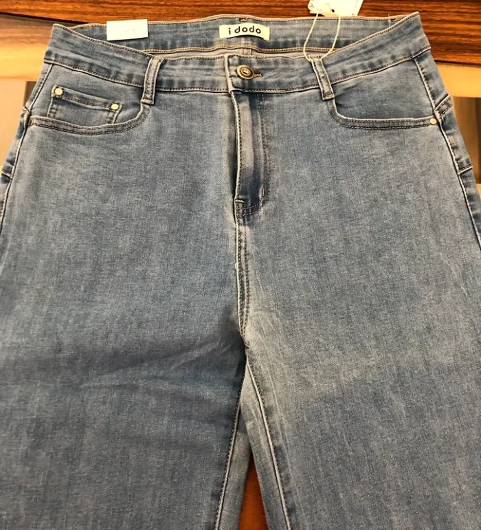 Jeans coupe flare - I Dodo - photo numéro 5
