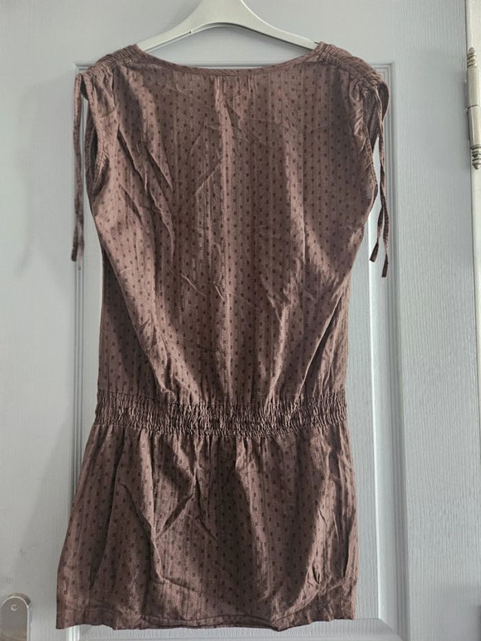 Robe d'été sans manches femme - Taille S / 36 - Jennyfer - Marron - photo numéro 3