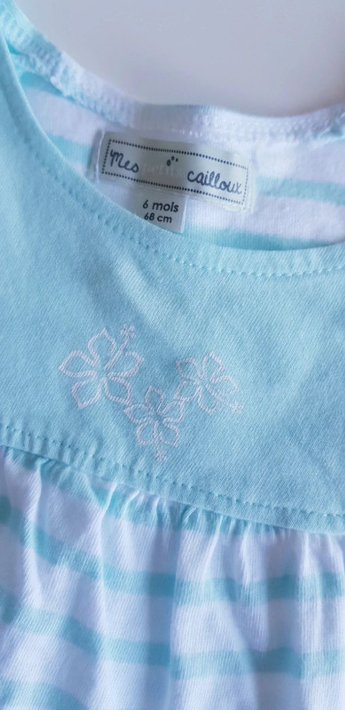 Tunique Mes petits cailloux 6 mois - photo numéro 2