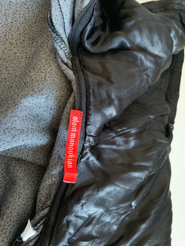 Veste à capuche noire Alain manoukian - photo numéro 4