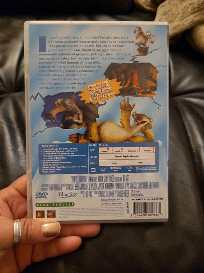 dvd l'age de glace - photo numéro 2