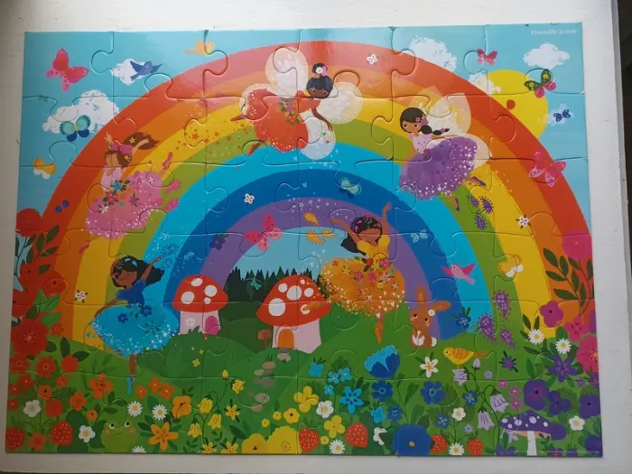 Puzzle enfant Arc en ciel 36 pièces - photo numéro 2