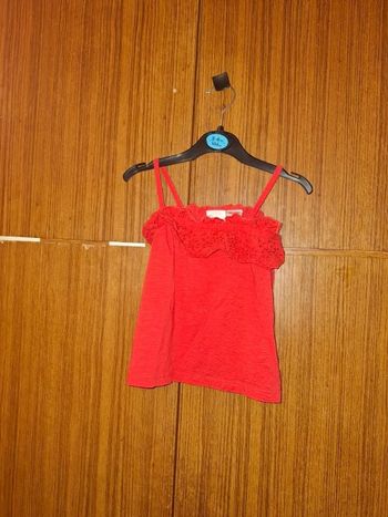 Lot de 2 débardeur fille zara taille 18-24 mois