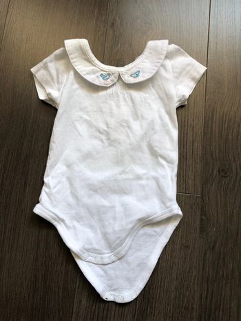 Body col claudine 1-3 mois marque Sfera