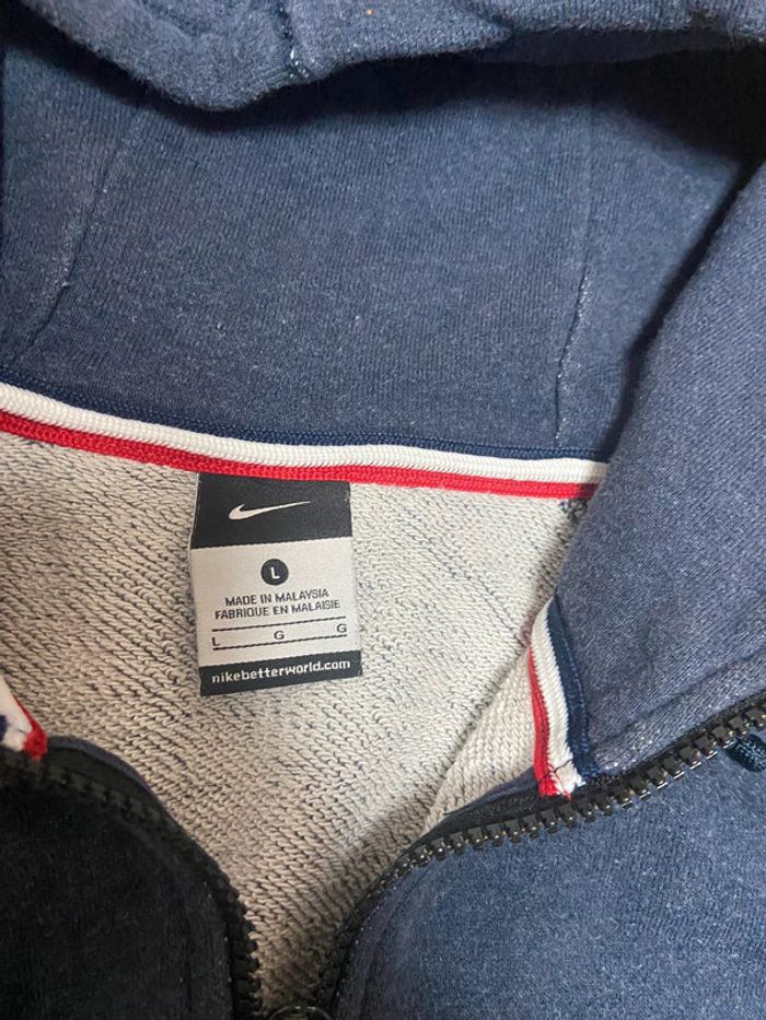 Veste gilet sweat jogging psg nike - photo numéro 3