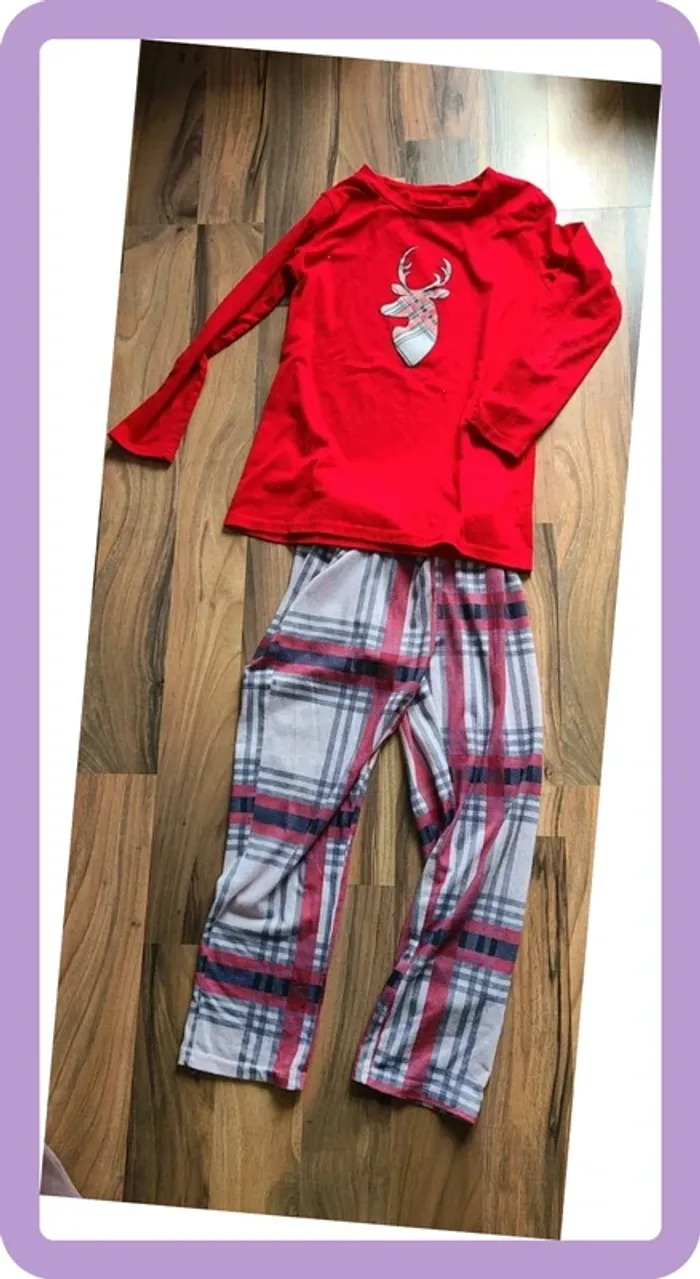 Pyjama 2 pièces de Noël 8 ans