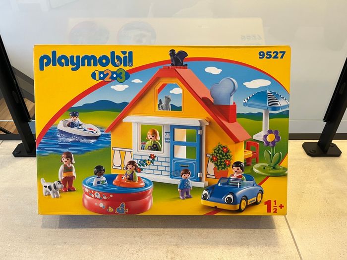 Playmobil 1.2.3 9527 maison de vacance