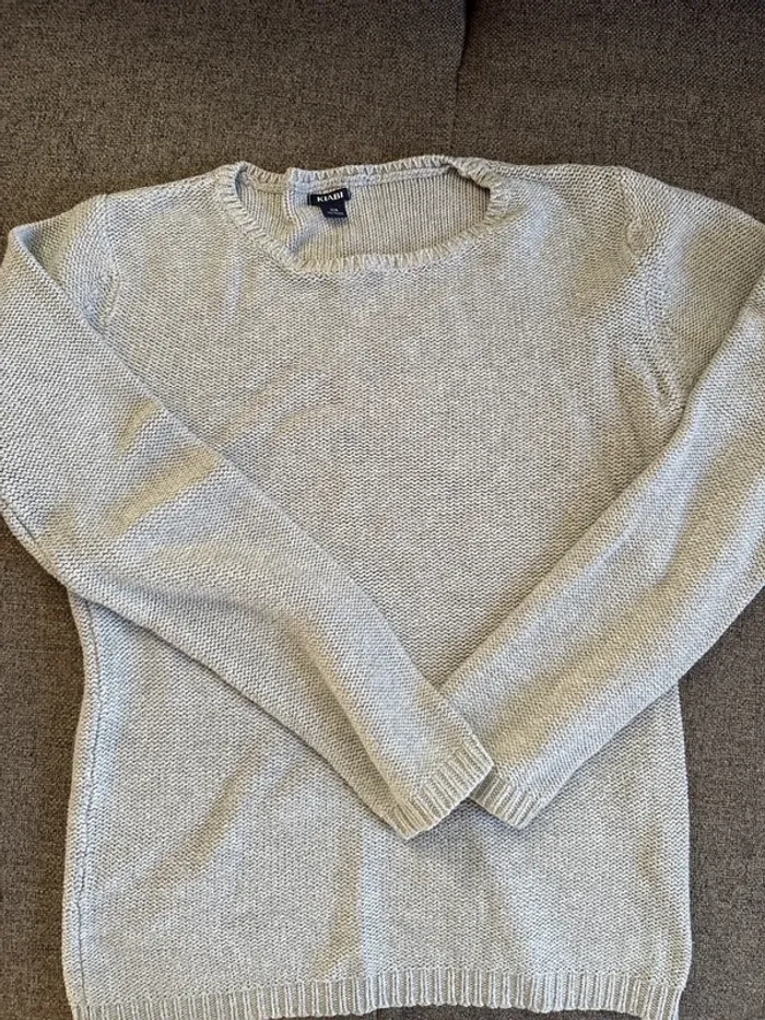 Pull enfant gris kiabi gris