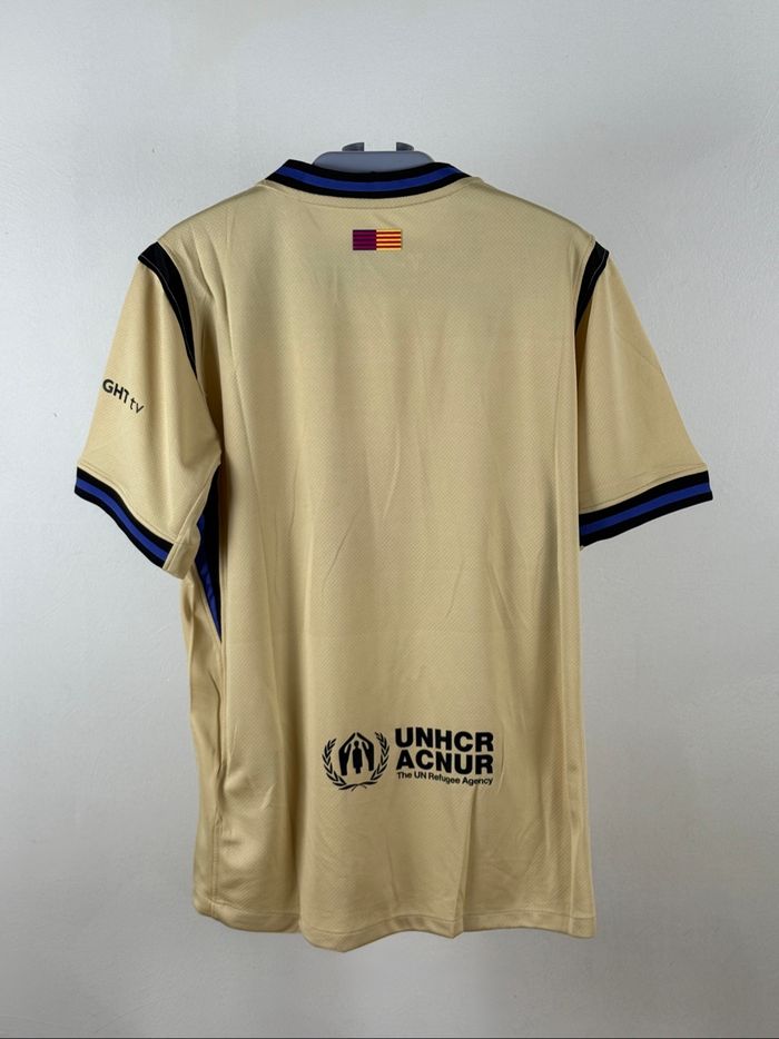 Maillot FC Barcelone Or – Nike Dri-Fit – Taille M - photo numéro 2